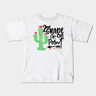 2nd Grade Is On Point Back to School Kids T-Shirt